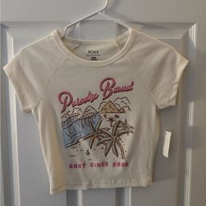 Roxy Juniors Paradise Bound Baby Tee